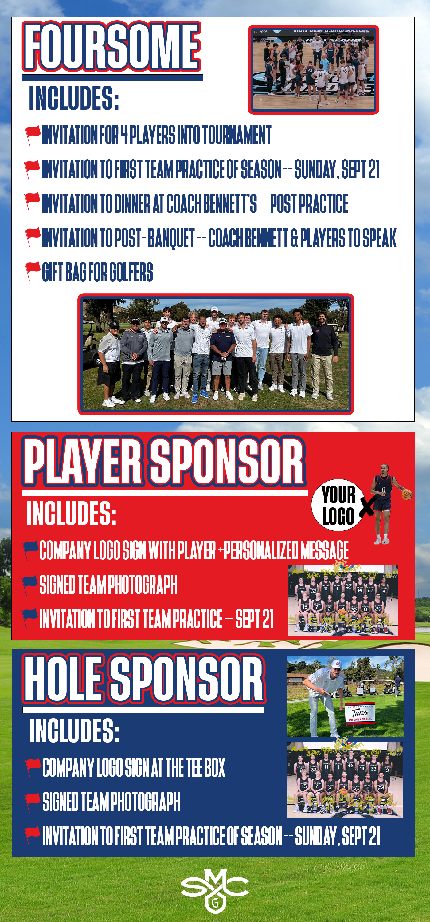 SMC Fore the Players Golf and Sponsorship Details